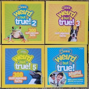 Weird But True Books - Series by National Geographics Kids - lot of 7 bo…